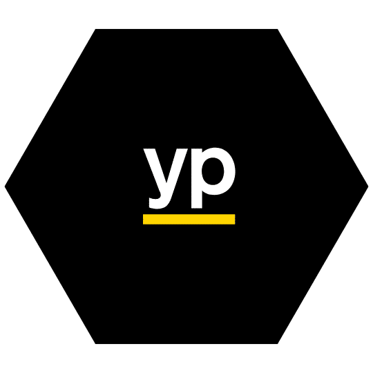 Yellow Pages Logo to send people to our YP listing for reviews